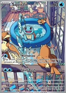 Squirtle⁣ - Stellar Crown⁣ (Illustration Rare)⁣ [148]