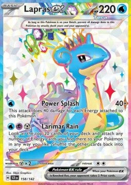 Lapras ex⁣ - Stellar Crown⁣ (Ultra Rare)⁣ [158]