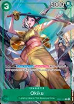 Okiku (OP01-035) (V.3) - Unnumbered Promos (Rare) [UP-OP01-035]