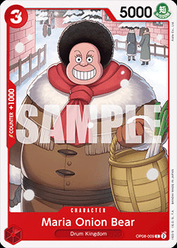 Maria Onion Bear (OP08-009)⁣ - Two Legends⁣ (Common)⁣ [009]