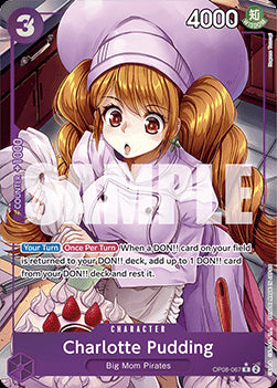 Charlotte Pudding (OP08-067) (V.2)⁣ - Two Legends⁣ (Alternate Art)⁣ [067]