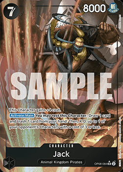 Jack (OP08-084) (V.2) - Two Legends (Alternate Art) [OP08-084]