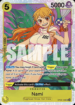 Nami (OP08-106) (V.1)⁣ - Two Legends⁣ (Super Rare)⁣ [106]