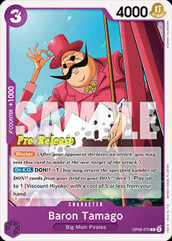 Baron Tamago (OP08-070)⁣ - Promos: Two Legends⁣ (Common)⁣ [070]