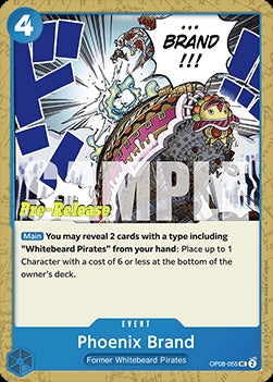 Phoenix Brand (OP08-055)⁣ - Promos: Two Legends⁣ (Uncommon)⁣ [055]