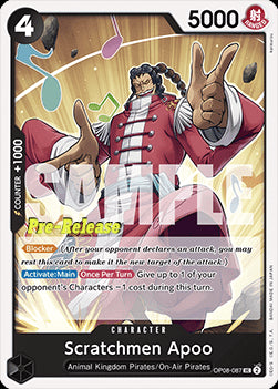 Scratchmen Apoo (OP08-087)⁣ - Promos: Two Legends⁣ (Uncommon)⁣ [087]