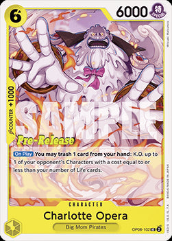 Charlotte Opera (OP08-102)⁣ - Promos: Two Legends⁣ (Uncommon)⁣ [102]