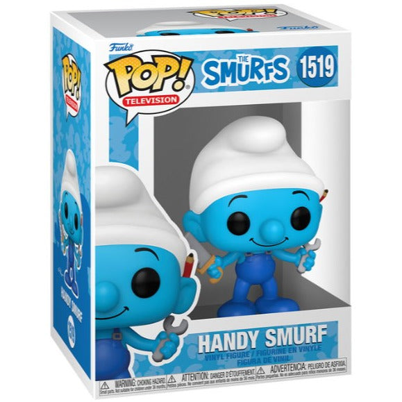 Funko POP! - The Smurfs: Handy Smurf (Altmuligsmølf) #1519