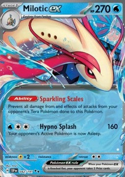 Milotic ex⁣ - Surging Sparks⁣ (Double Rare)⁣ [042]