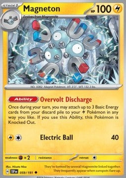 Magneton⁣ - Surging Sparks⁣ (Uncommon)⁣ [059]