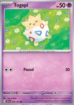 Togepi⁣ - Surging Sparks⁣ (Common)⁣ [070]