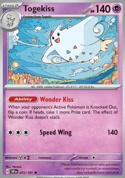 Togekiss⁣ - Surging Sparks⁣ (Rare)⁣ [072]