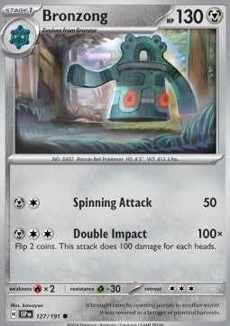 Bronzong⁣ - Surging Sparks⁣ (Common)⁣ [127]