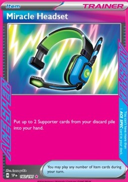 Miracle Headset⁣ - Surging Sparks⁣ (ACE Rare)⁣ [183]