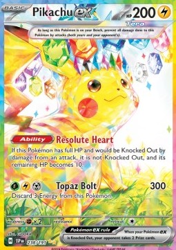 Pikachu ex⁣ - Surging Sparks⁣ (Special Illustration Rare)⁣ [238]