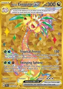 Alolan Exeggutor ex⁣ - Surging Sparks⁣ (Secret Rare)⁣ [248]