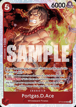 Portgas.D.Ace (ST15-005) - Starter Deck: Edward.Newgate (Super Rare) [ST-15-005]