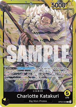Charlotte Katakuri (OP03-099) - Starter Deck: Charlotte Katakuri (Leader) [ST-20-OP03-099]