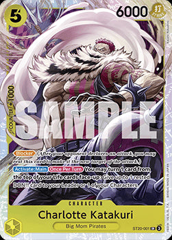 Charlotte Katakuri (ST20-001)⁣ - Starter Deck: Charlotte Katakuri⁣ (Super Rare)⁣ [001]