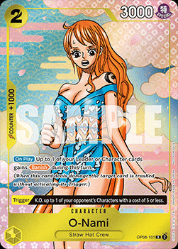 O-Nami (OP06-101) (V.1)⁣ - Special Tournament Promos⁣ (Rare)⁣ [OP06-101]