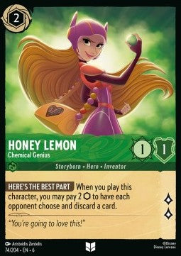 Honey Lemon - Chemical Genius⁣ - Azurite Sea⁣ (Uncommon)⁣ [74]