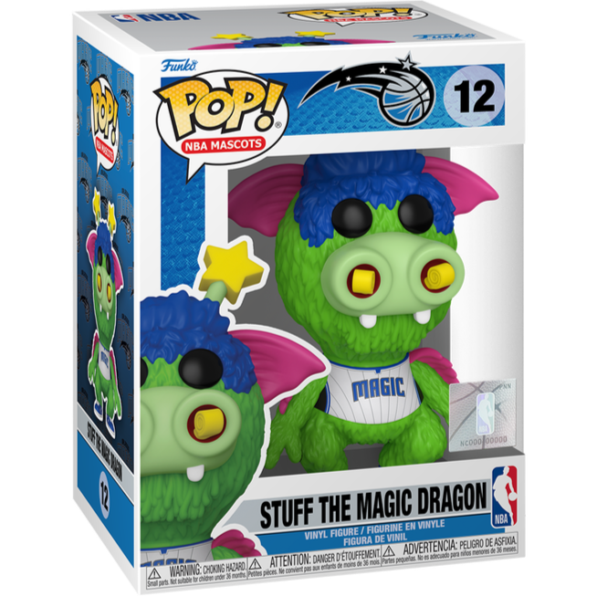 Funko POP! NBA Mascots Stuff the Magic Dragon Figur