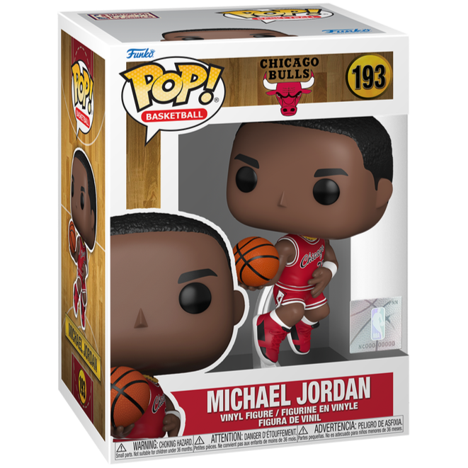 Funko POP! - NBA: Chicago Bulls: Michael Jordan (Rookie Season) #193 Figur
