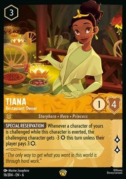 Tiana - Restaurant Owner (V.1)⁣ - Azurite Sea⁣ (Legendary)⁣ [16]