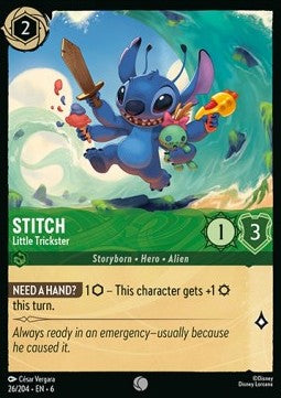 Stitch - Little Trickster⁣ - Azurite Sea⁣ (Common)⁣ [26]