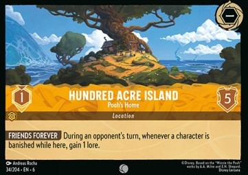 Hundred Acre Island - Pooh's Home⁣ - Azurite Sea⁣ (Common)⁣ [34]