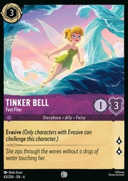 Tinker Bell - Fast Flier⁣ - Azurite Sea⁣ (Common)⁣ [43]