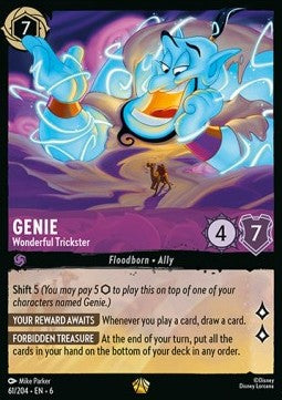 Genie - Wonderful Trickster⁣ - Azurite Sea⁣ (Legendary)⁣ [61]