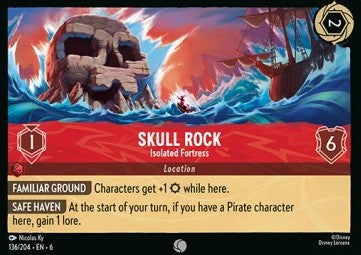 Skull Rock - Isolated Fortress⁣ - Azurite Sea⁣ (Common)⁣ [136]