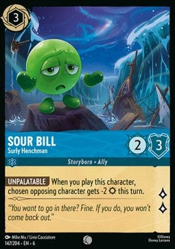 Sour Bill - Surly Henchman⁣ - Azurite Sea⁣ (Common)⁣ [147]