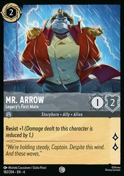 Mr. Arrow - Legacy's First Mate⁣ - Azurite Sea⁣ (Common)⁣ [182]