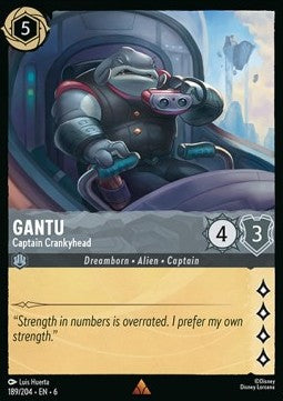 Gantu - Captain Crankyhead⁣ - Azurite Sea⁣ (Rare)⁣ [189]