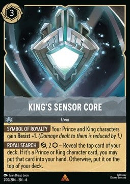 King's Sensor Core⁣ - Azurite Sea⁣ (Rare)⁣ [200]