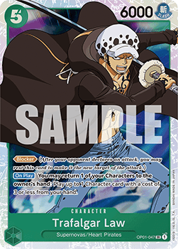 Trafalgar Law (OP01-047) (V.1) - The Best (Super Rare) [PRB01-OP01-047]