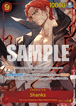 Shanks (OP01-120) (V.2)⁣ - The Best⁣ (Alternate Art)⁣ [OP01-120]