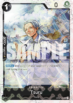 Tsuru (OP02-106) (V.2) - The Best (Uncommon) [PRB01-OP02-106]