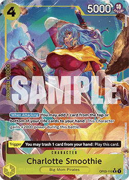 Charlotte Smoothie (OP03-110) (V.3) - The Best (Rare) [PRB01-OP03-110]