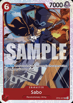 Sabo (OP05-007) (V.1)⁣ - The Best⁣ (Super Rare)⁣ [OP05-007]