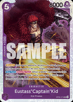 Eustass"Captain"Kid (OP05-074) (V.1)⁣ - The Best⁣ (Super Rare)⁣ [OP05-074]