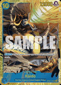 Kaido (OP05-118) (V.1)⁣ - The Best⁣ (Secret Rare)⁣ [OP05-118]