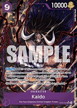 Kaido (ST04-003)⁣ - The Best⁣ (Alternate Art)⁣ [ST04-003]