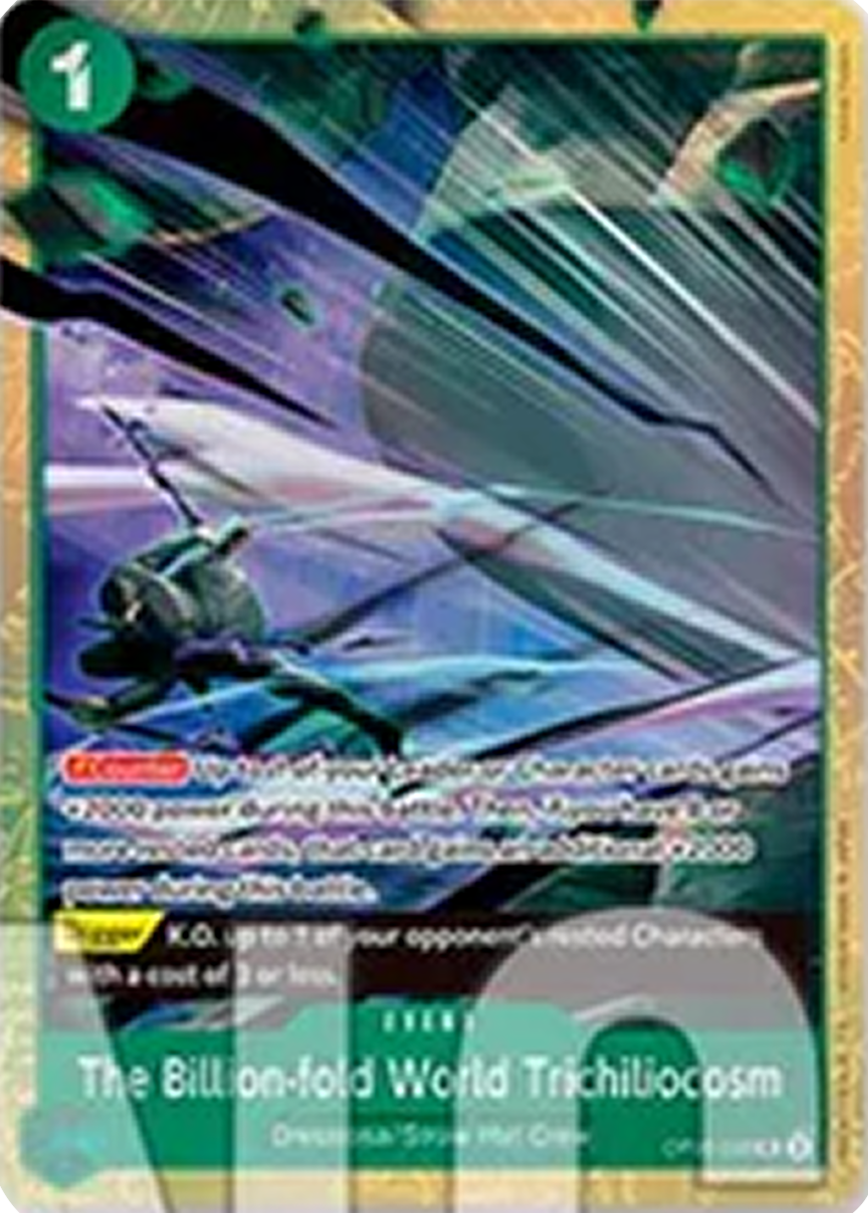 The Billion-fold World Trichiliocosm (OP06-038) - Unnumbered Promos (Uncommon) [UP-OP06-038]