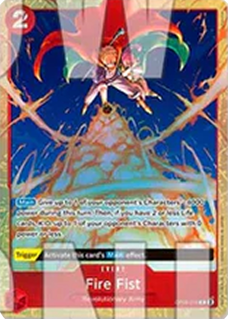 Fire Fist (OP05-019) - Unnumbered Promos (Rare) [UP-OP05-019]