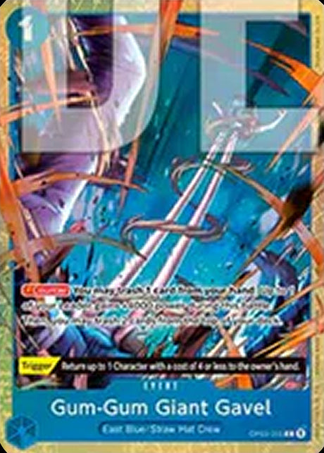 Gum-Gum Giant Gavel (OP03-055)⁣ - Unnumbered Promos⁣ (Common)⁣ [OP03-055]