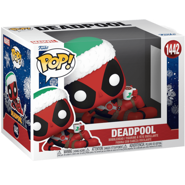 Funko POP! - Marvel: Deadpool (with Hot Cocoa) #1442 Figur