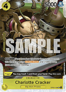 Charlotte Cracker (OP03-108) (V.1) - The Best (Super Rare) [PRB01-OP03-108]